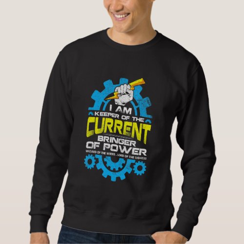 Electrician  Electrical Engineer Lineman Sweatshirt