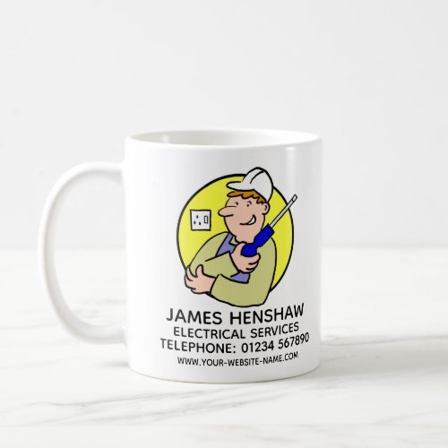 Electrician Electrical Services Promotional Coffee Mug