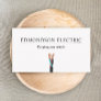 Electrician Electrical Wire Business Card