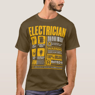 Electrician Electronics Technician Master 1 T-Shirt