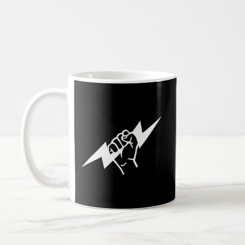 Electrician Flash Hand Coffee Mug