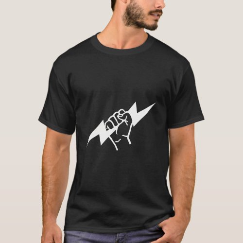 Electrician Flash Hand T_Shirt