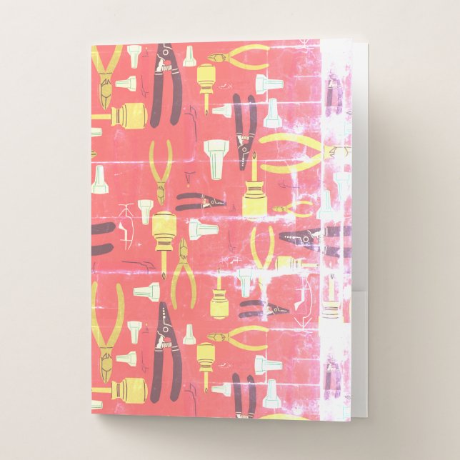 Electrician Folder - Gift for Electricians (Front)