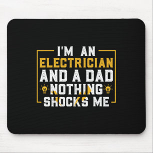 Electrician Funny Electrical Engineering Electrica Mouse Pad