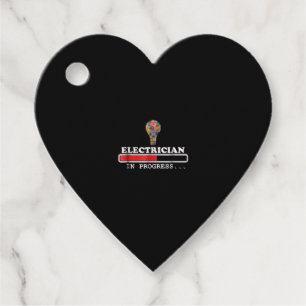 Electrician Gift , Electricity, Loading Funny Bulb Favor Tags