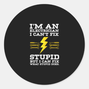 Comical Electrical Warning Stickers - TMT Digital
