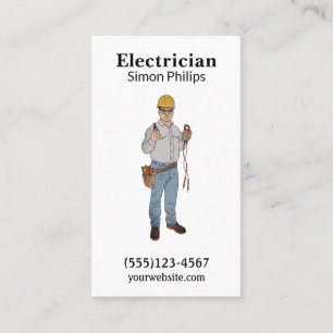 Electrician Handyman Business Card