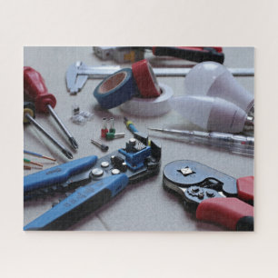 Electrician Handyman Tools and Equipment Jigsaw Puzzle