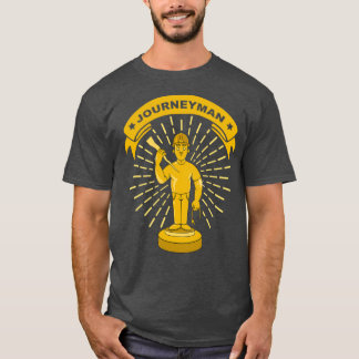 Electrician Journeyman exam gift Golden Trophy  T-Shirt