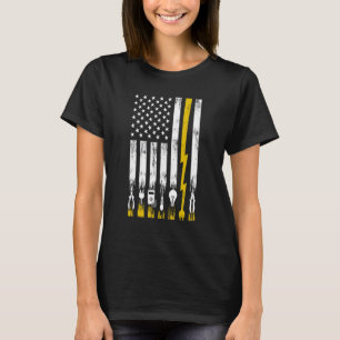 Electrician Men Women Electrical Engineer Lineman T-Shirt