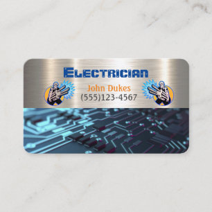 Electrician Metal Handyman Business card