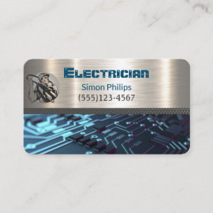 Electrician Metal Handyman Business card