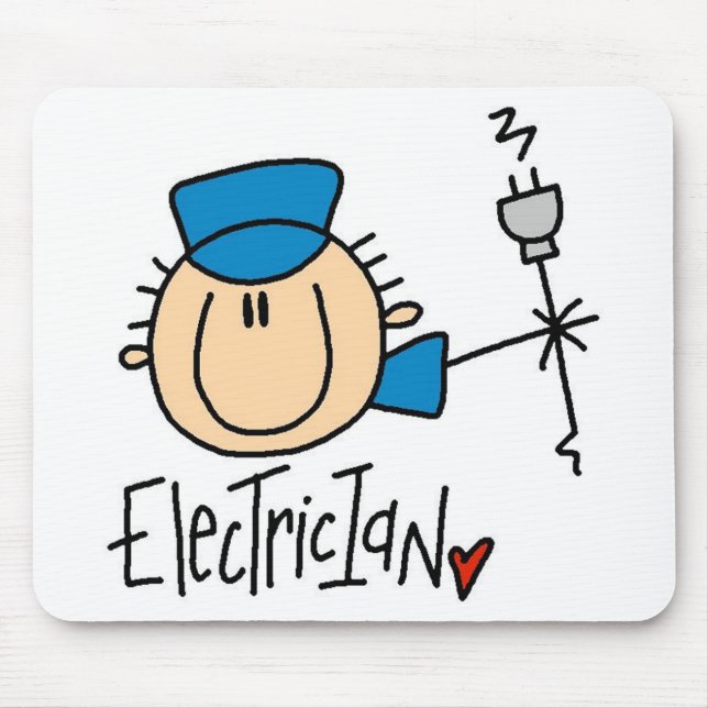Electrician Mouse Pad (Front)
