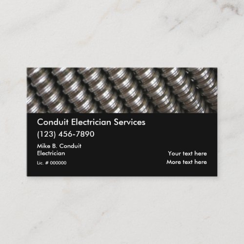 Electrician New Modern Business Cards Template