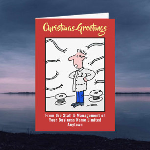 Electrician or Electrical Company Christmas Card