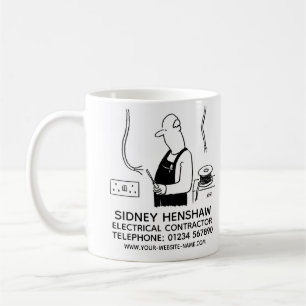 Electrician or Electrical Contractor Promotional Coffee Mug