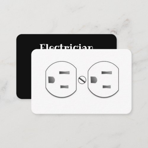 Electrician Plug_in Socket Business card