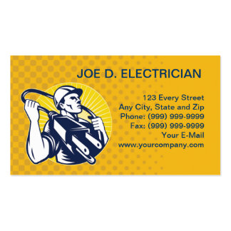 Lineman Business Cards & Templates | Zazzle