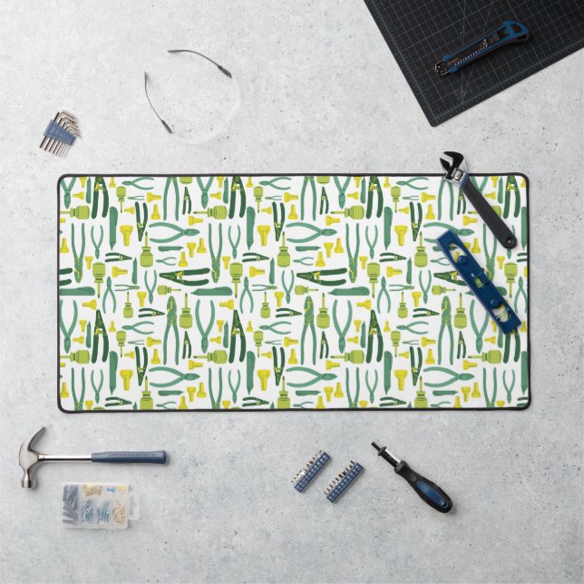 Electrician’s Tools, Journeyman  Desk Mat (Workstation)