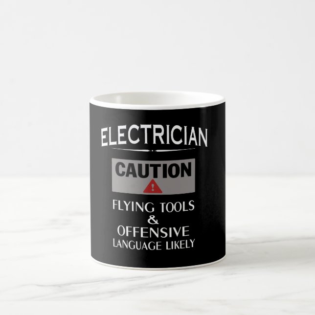ELECTRICIAN Safety Coffee Mug (Center)