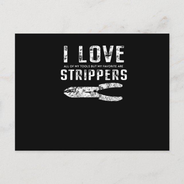 Electrician Shirt IBEW Union Dad T Shirt Retired Announcement Postcard (Front)