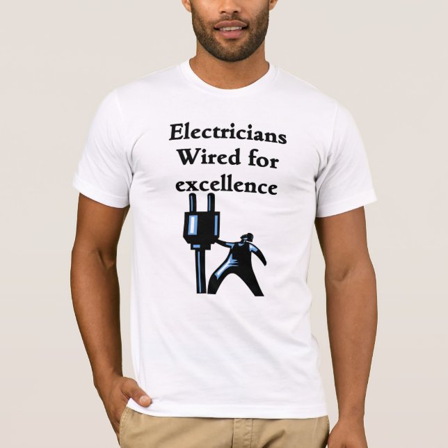 Electrician T-shirt (Front)
