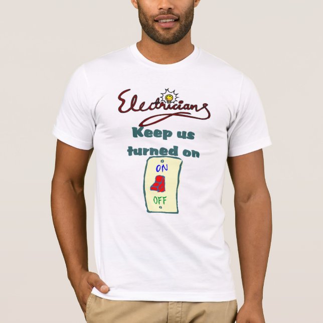 Electrician T-shirt (Front)