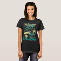 Electrician T-Shirt Nice Girl By Electrician Tee