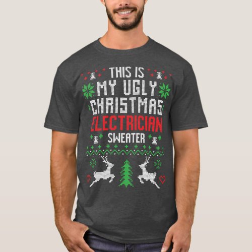 Electrician Ugly Christmas Sweater 