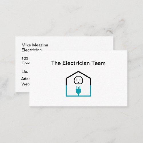 Electrician Unique Business Profile Cards