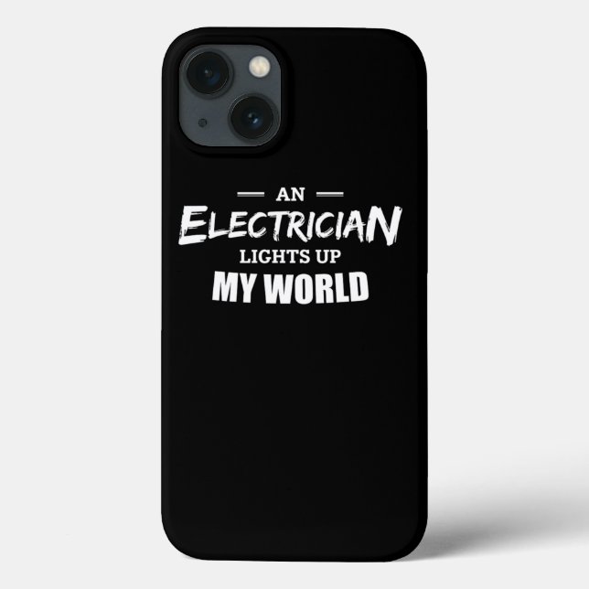 Electrician Wife Gifts Electricians Girlfriend Case-Mate iPhone Case (Back)