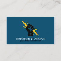 Electricians Fist, Electrician Business Card