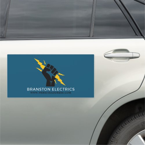 Electricians Fist Electrician Car Magnet