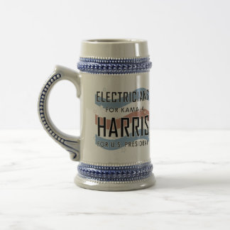ELECTRICIANS FOR KAMALA BEER STEIN