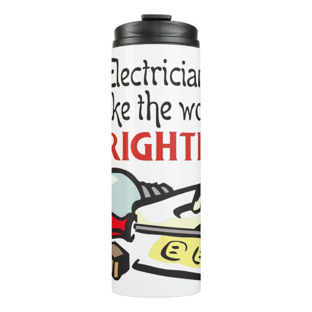 Electricians Thermal Tumbler (Front)