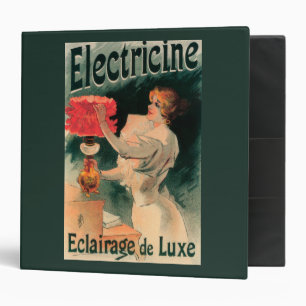 Electricine Promotional PosterFrance 3 Ring Binder