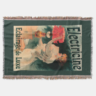 Electricine Promotional PosterFrance Throw Blanket