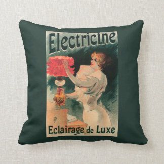 Electricine Promotional PosterFrance Throw Pillow