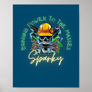 Electricity Electrician  Poster
