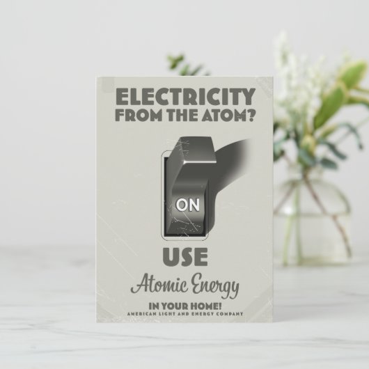Electricity from the Atom (Standing Front)