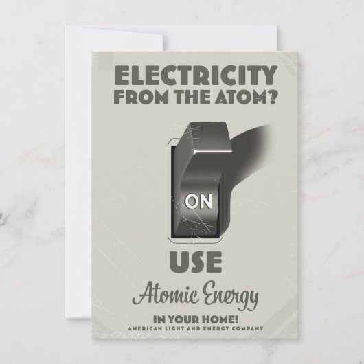 Electricity from the Atom  (Front)