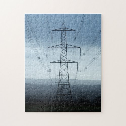 Electricity Power Cable Transmission Jigsaw Puzzle