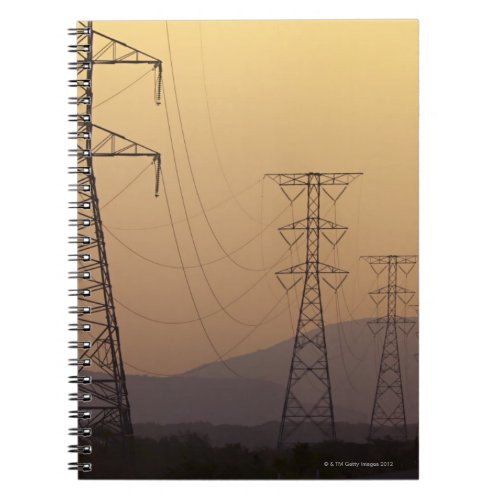 Electricity pylons notebook