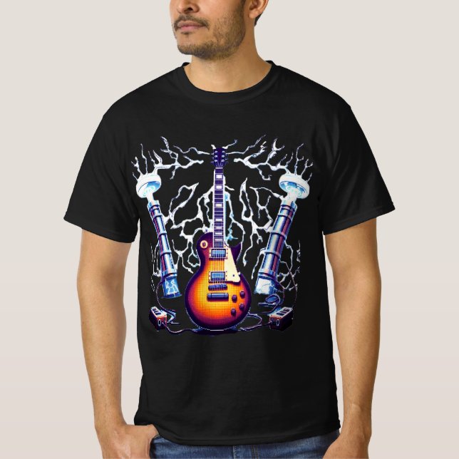 Electrified Guitar T-Shirt (Front)