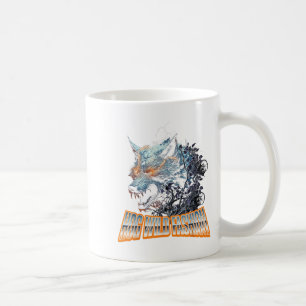 Electrified Wolf Chaos Animal Rage Energy Coffee Mug