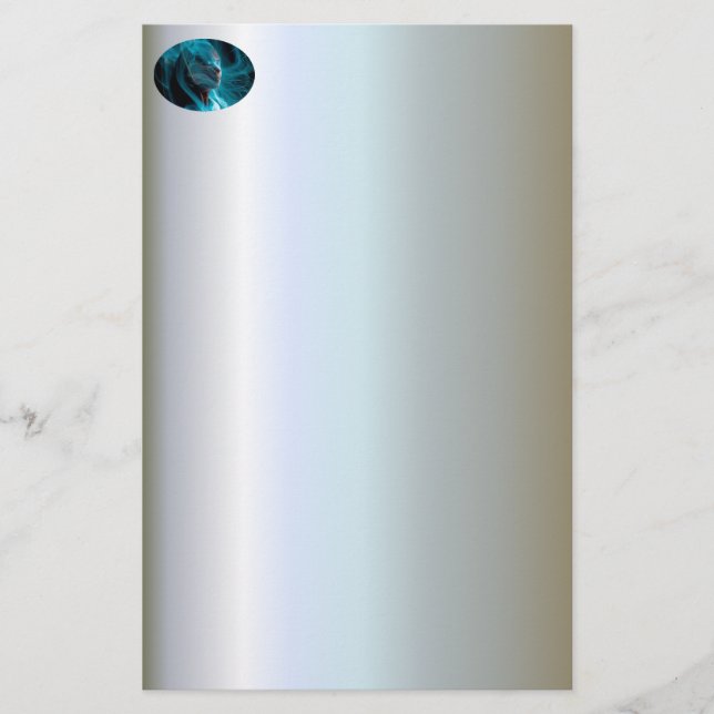 Electrifying Magical Woman Fantasy Stationery (Front)