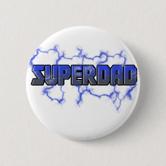 Electrifying Superdad Button