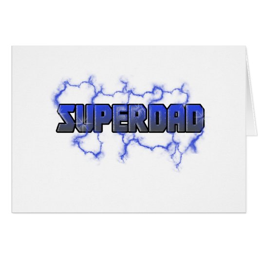 Electrifying Superdad Cards (Front Horizontal)