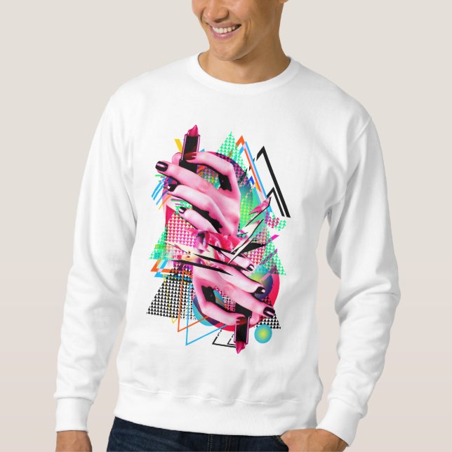 electro_clash_2 sweatshirt (Front)