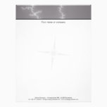 Electro - Fractal Art Letterhead